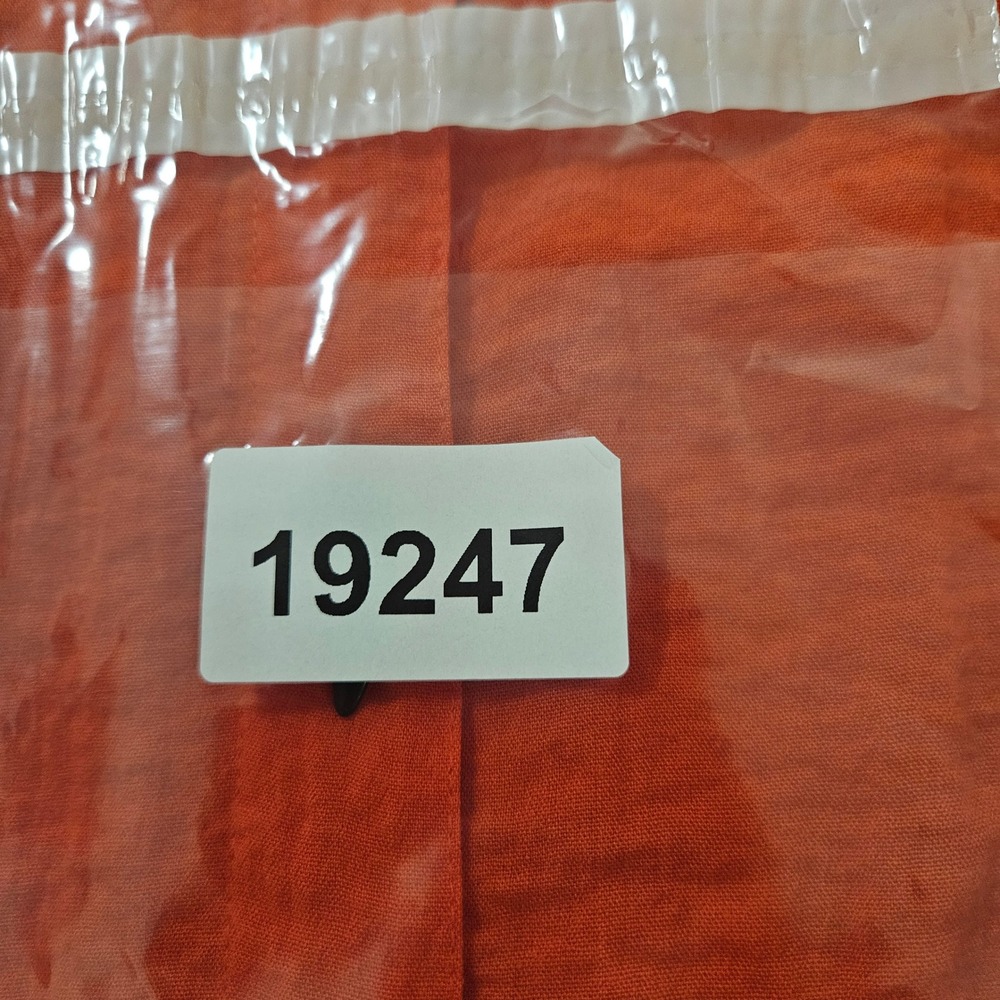 John Mark Orange Textured Button Front Shirt Togg… - image 11